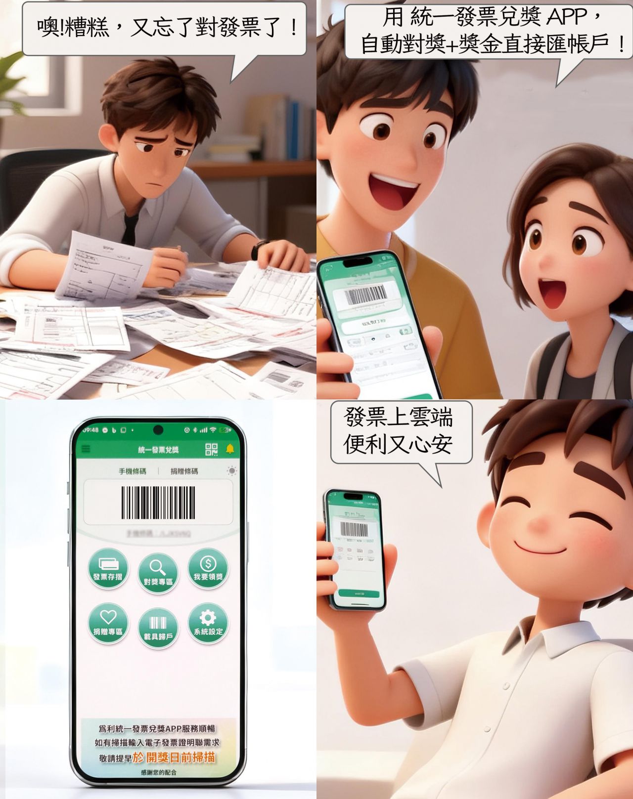 114年稅漫情繪-財稅四格漫畫徵件比賽