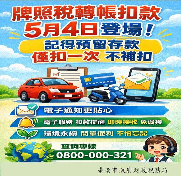 115年轉帳繳納牌照稅將於5月4日扣款.jpg