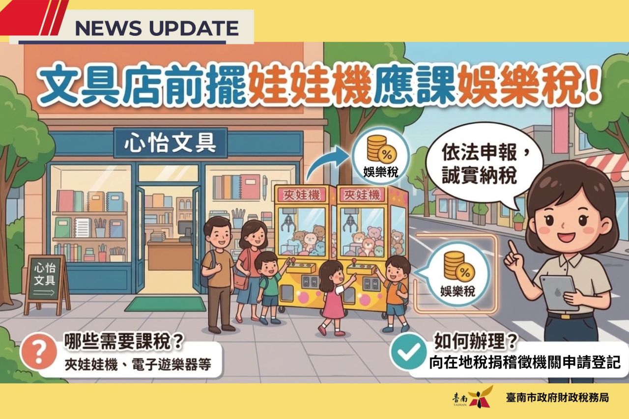 文具店門口擺放娛樂設施供人娛樂，應課徵娛樂稅.jpeg
